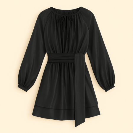 Robe Courte Fluide