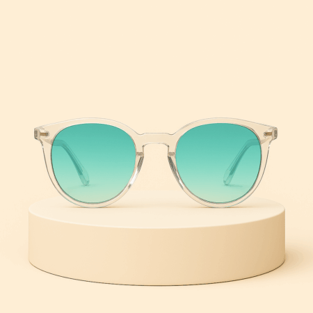 Lunettes de soleil transparentes