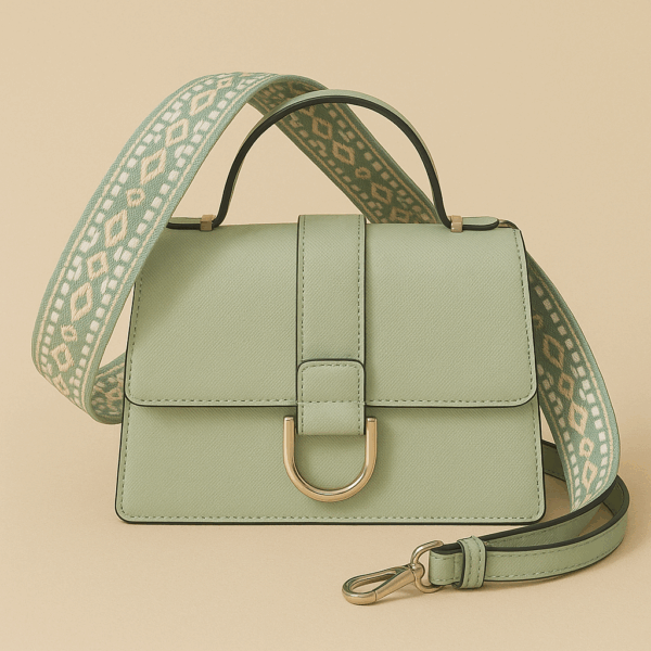 Sac à main avec double bandoulière