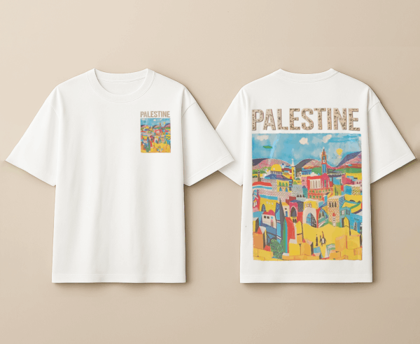 T-shirt oversize Palestine