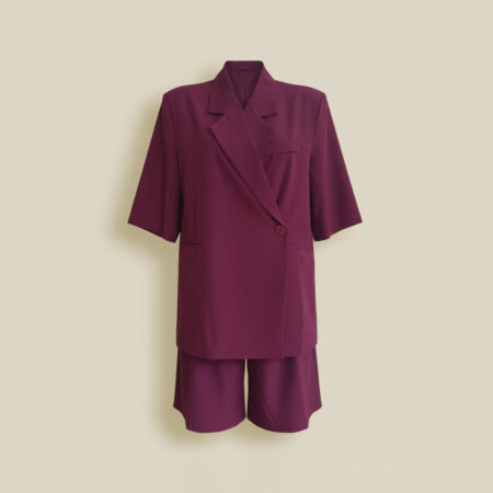 Ensemble blazer bermuda
