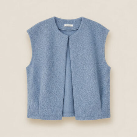 Gilet sans manches doux