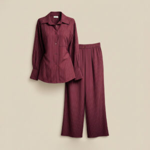 Ensemble bordeaux - People Trendy