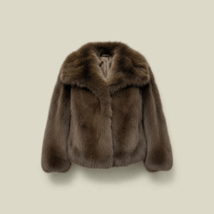 doudoune marron - People Trendy