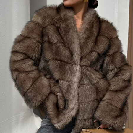 Veste courte à bandes