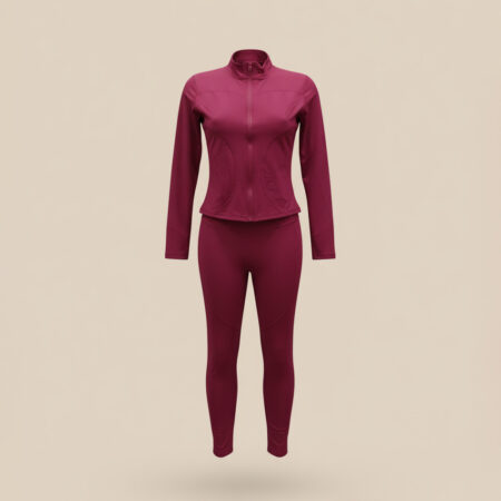 Ensemble jogging zippé