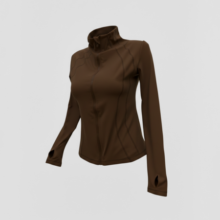 Veste training – Finition passe-pouce